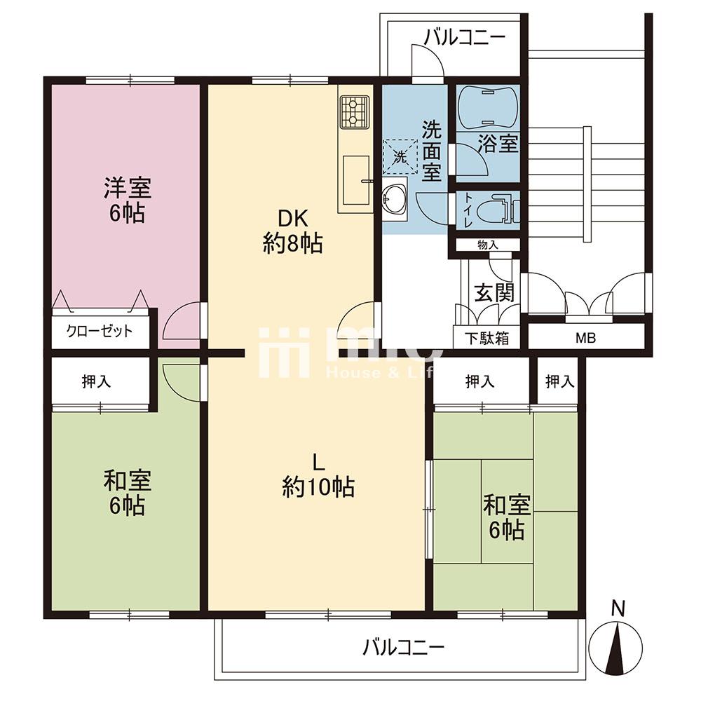 フローラ桂台14号棟