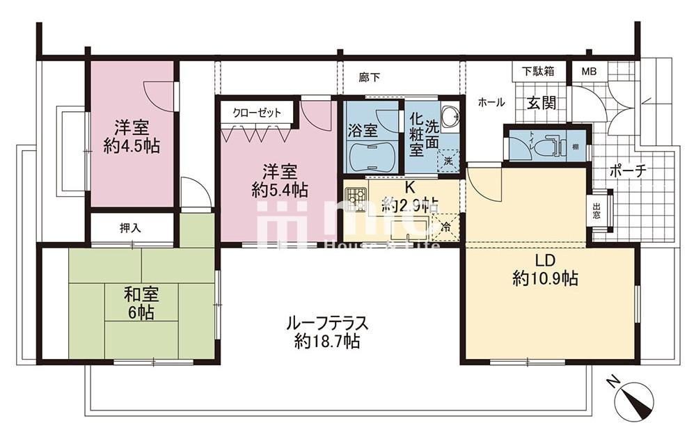 クレール洋光台テラスハウスライトウィング