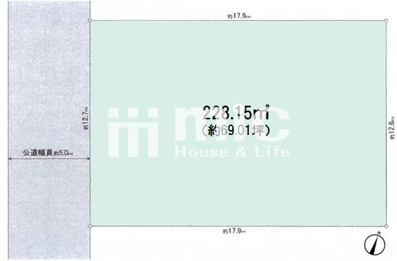 西鎌倉一丁目売地