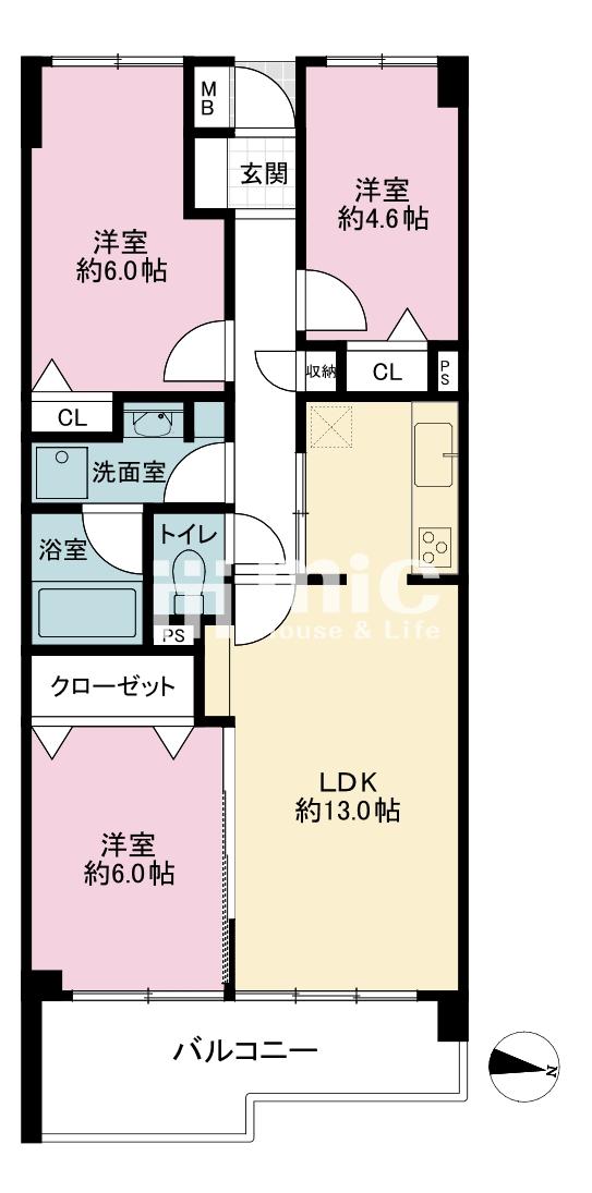 グランコート六ッ川ガーデン