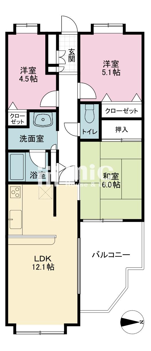 コスモヒルズ永田山王台