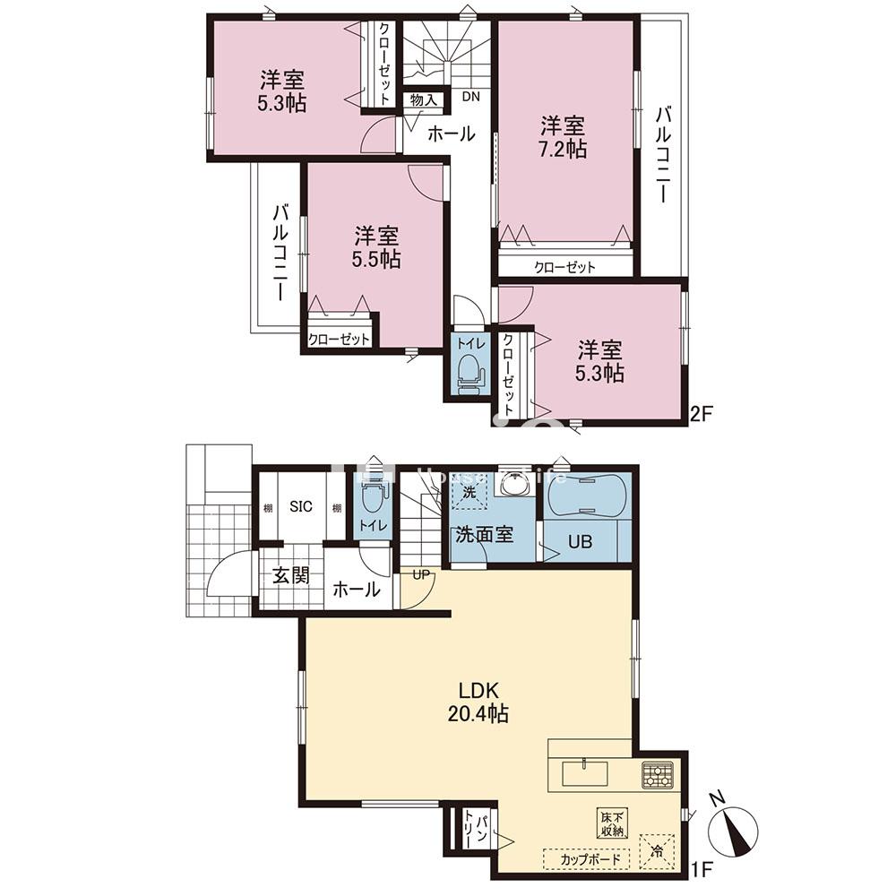 横浜市港南区芹が谷2丁目【2号棟】