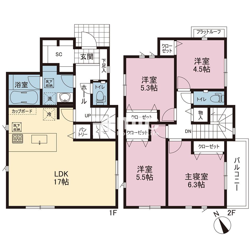 横浜市港南区日野8丁目【1号棟】