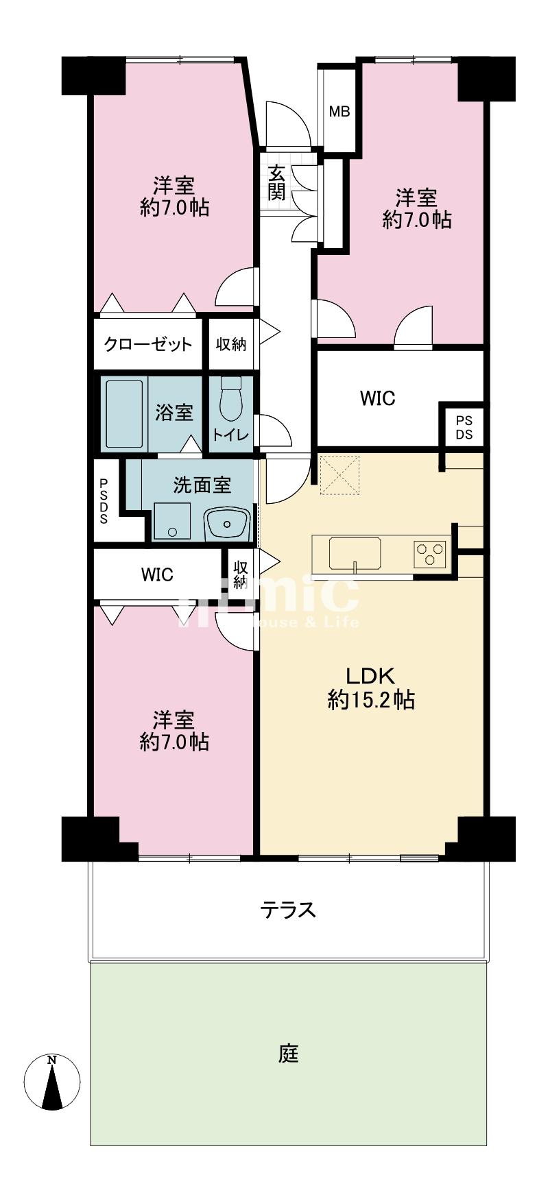 横浜パークタウンD棟