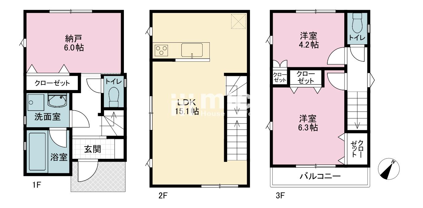 横浜市南区六ツ川1丁目【B号棟】