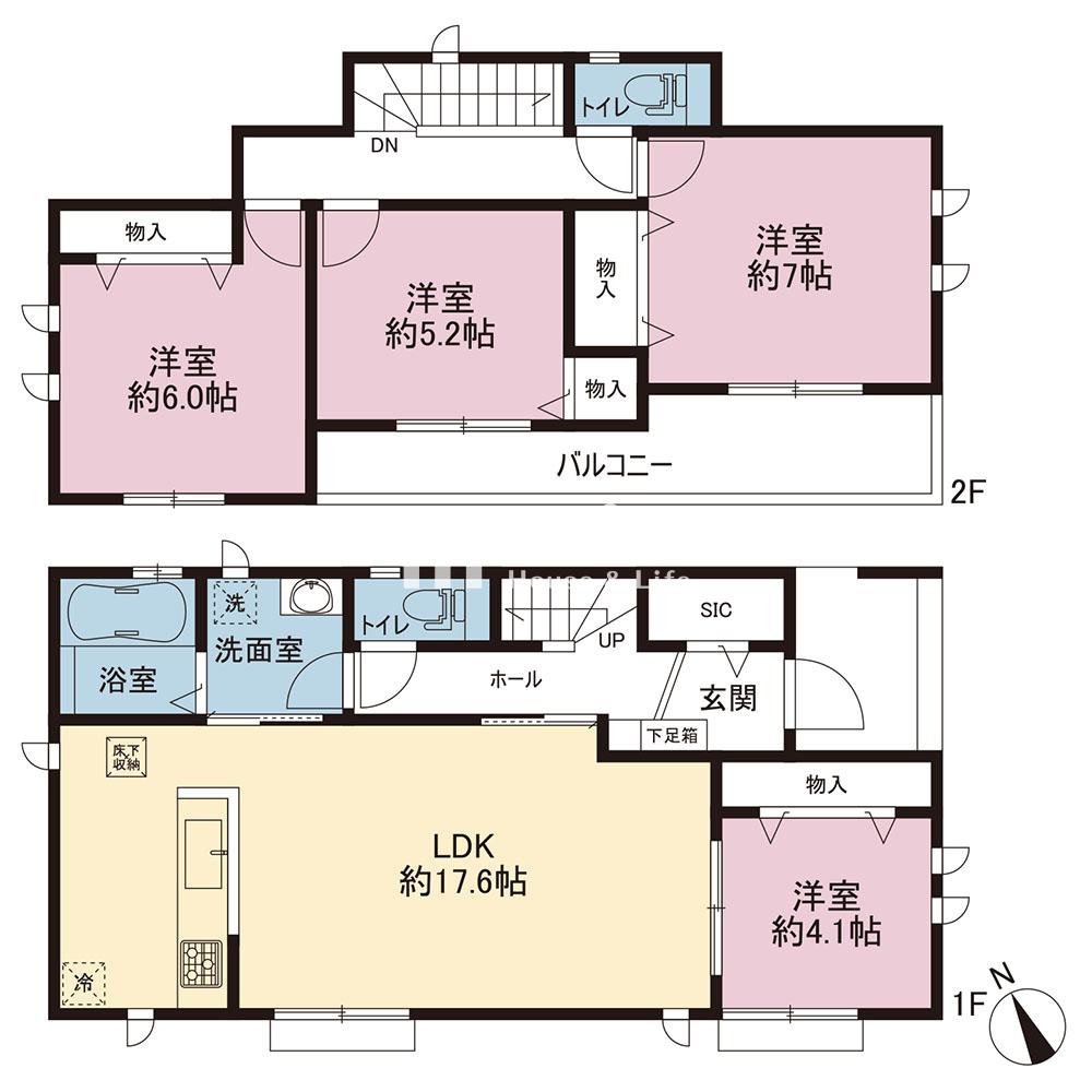 横浜市戸塚区汲沢町【1号棟】
