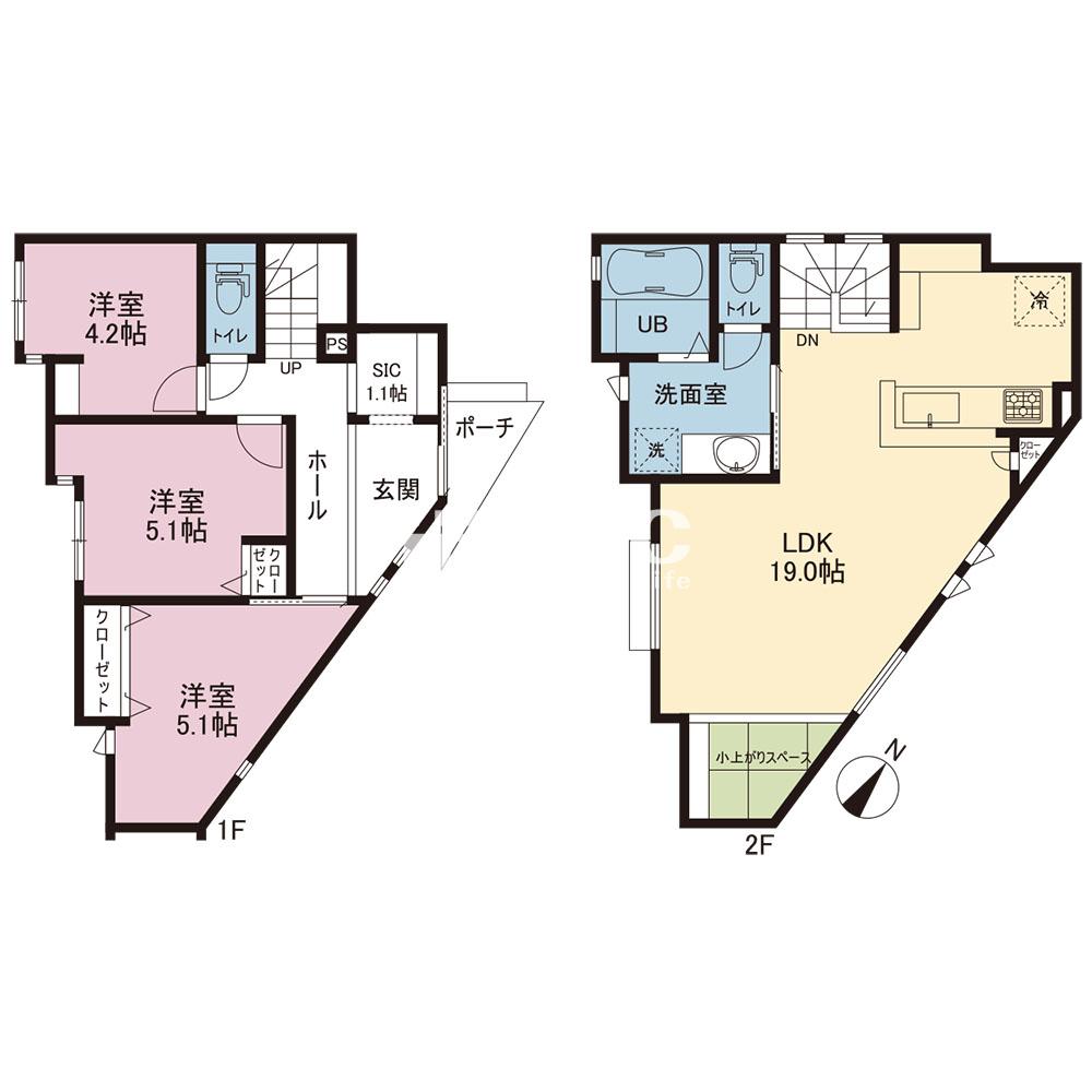 横浜市金沢区六浦3丁目【6号棟】