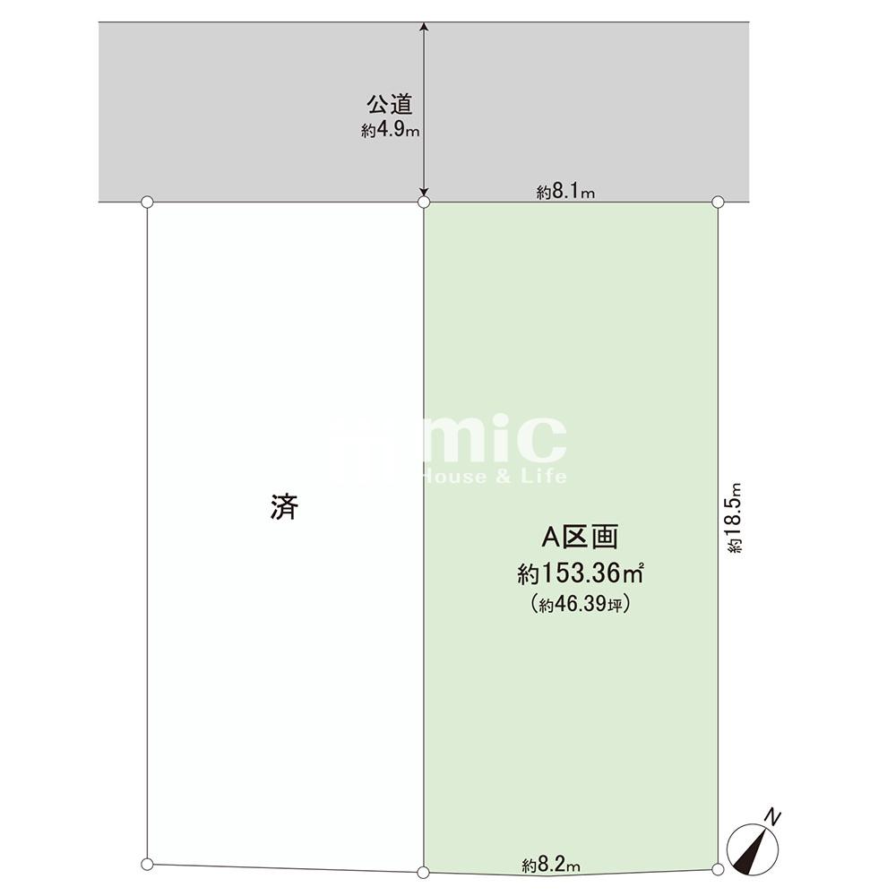 横浜市金沢区富岡西4丁目【A区画】
