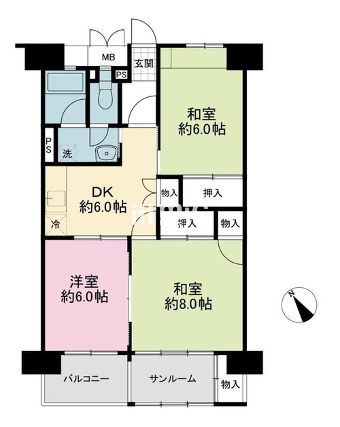 野庭団地615-2号棟