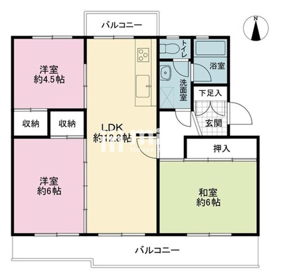 港南台つぐみ団地3号棟
