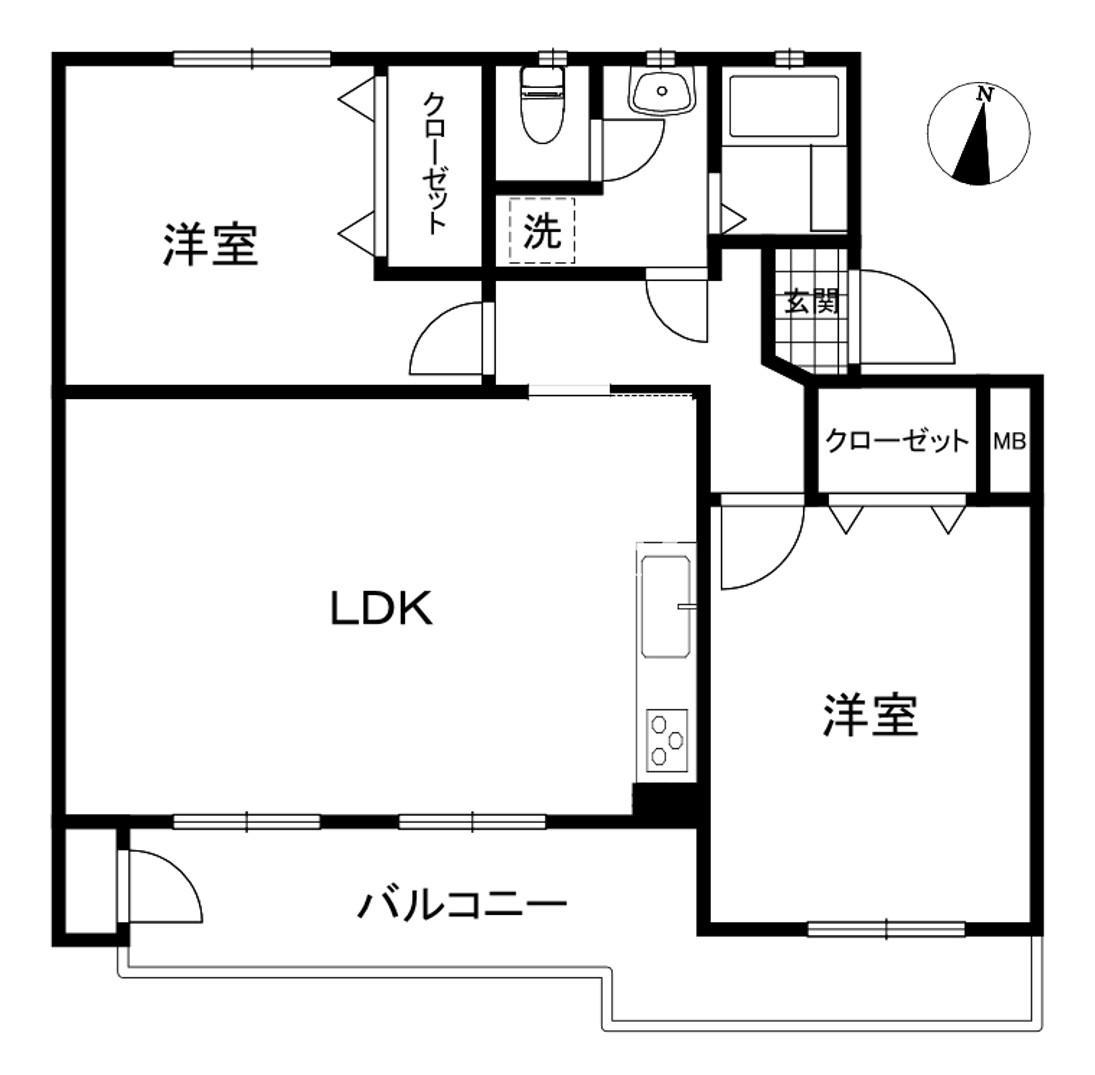 笹下台団地9-8号棟