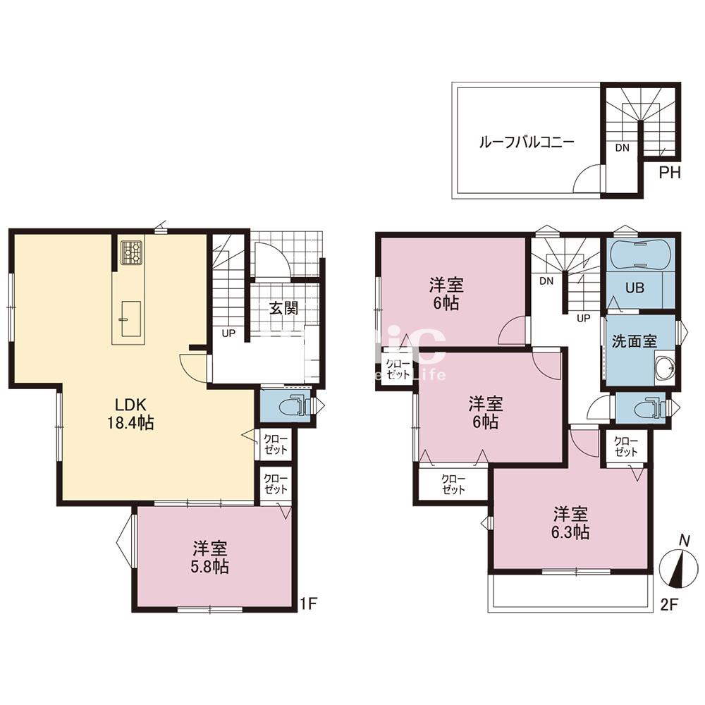 横浜市磯子区栗木1丁目【2号棟】