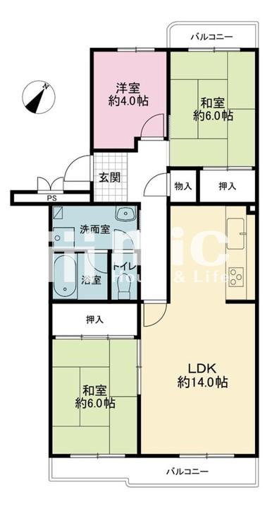 港南台せきれい団地1号棟