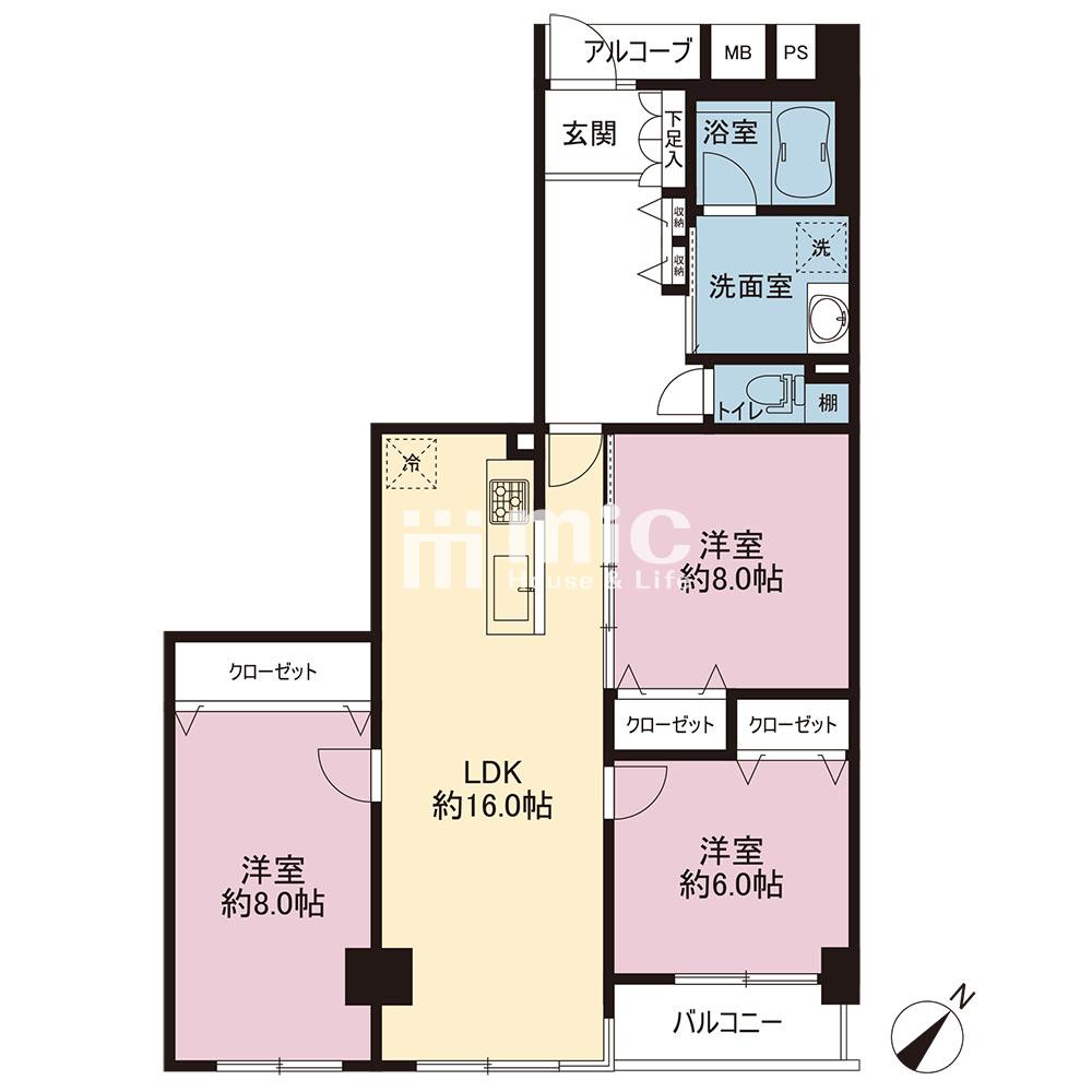 新山下ベイシティ第六号棟
