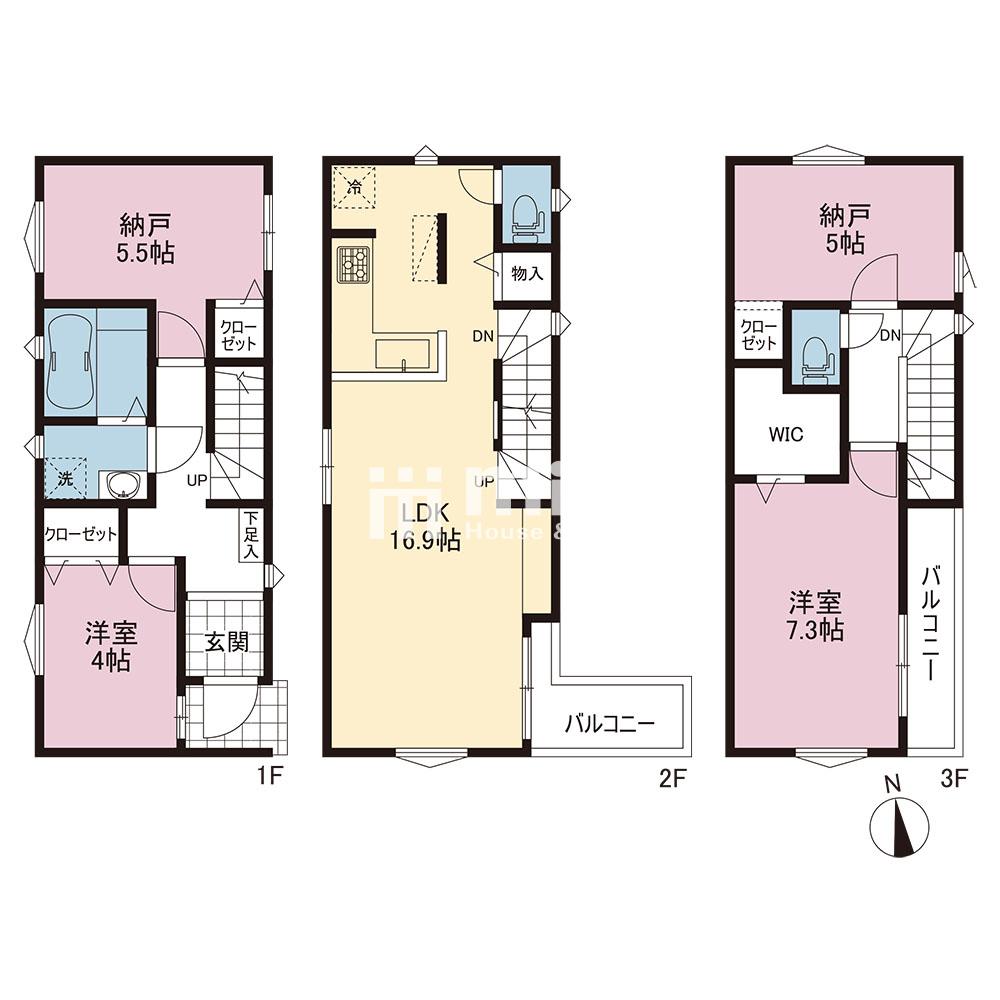 横浜市中区本牧大里町【3号棟】