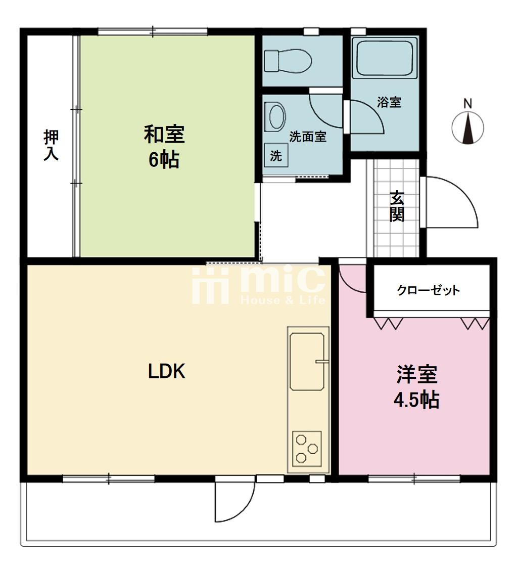 六浦台団地4号棟