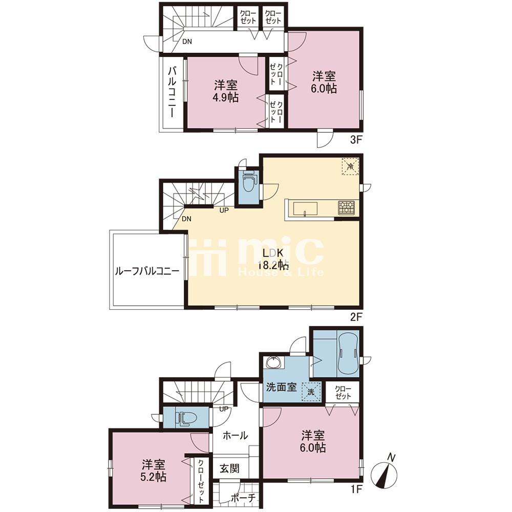 堀ノ内町2丁目新築戸建【A号棟】