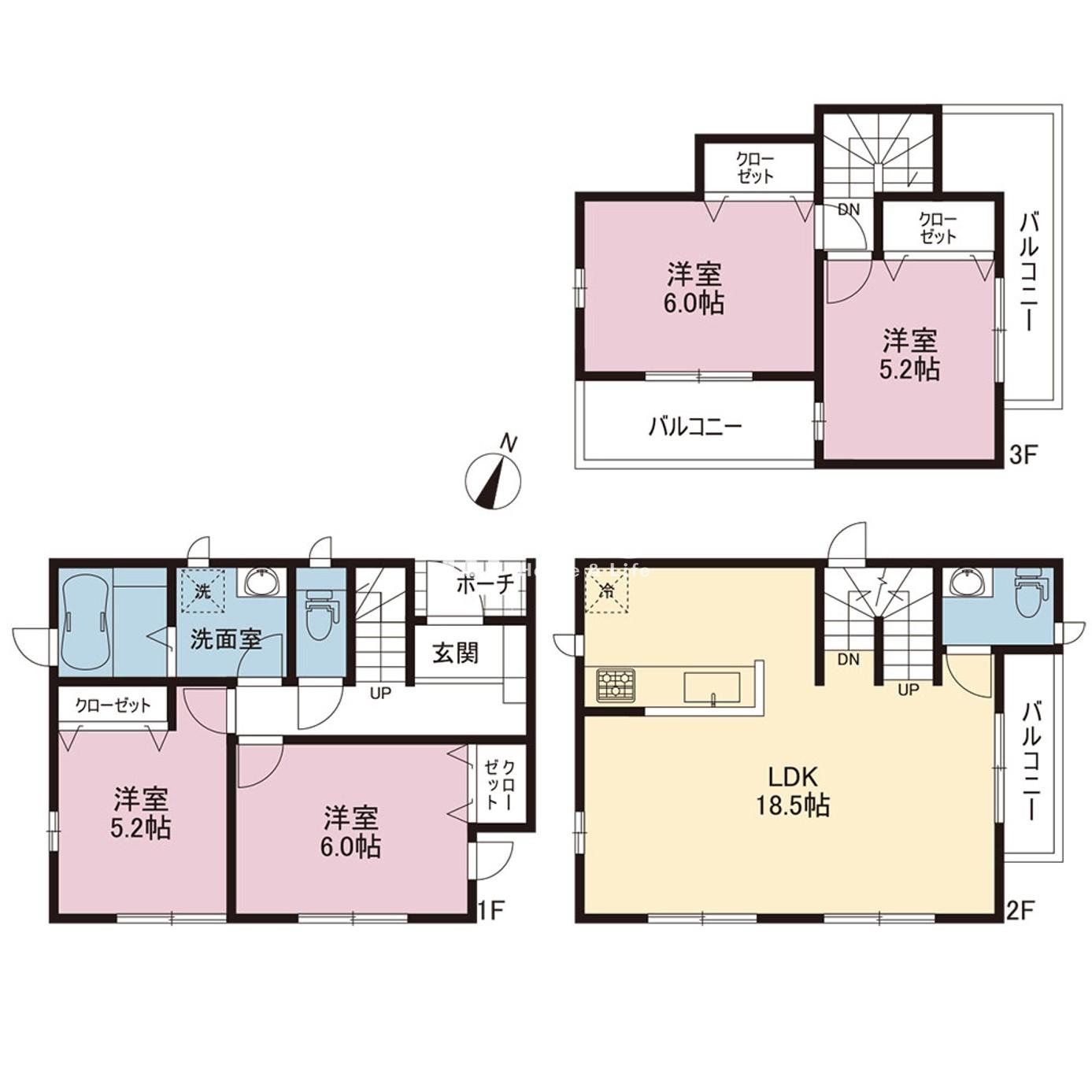 堀ノ内町2丁目新築戸建【B号棟】