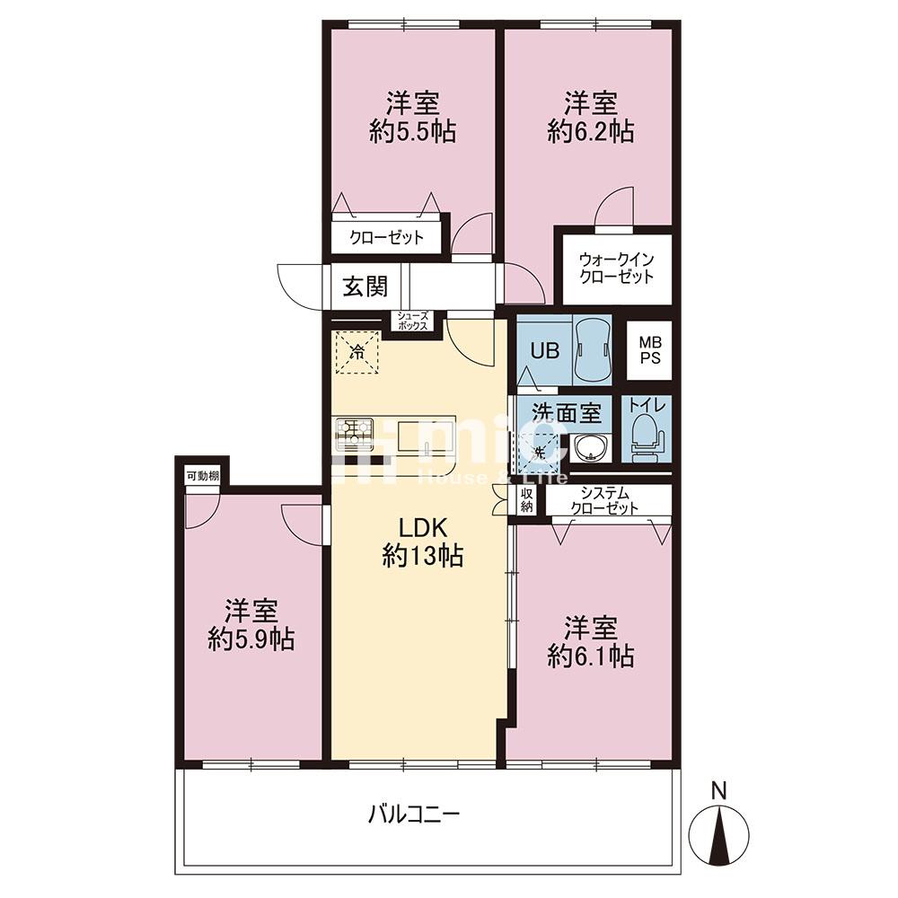 神奈川県住宅供給公社ドリームハイツ20号棟