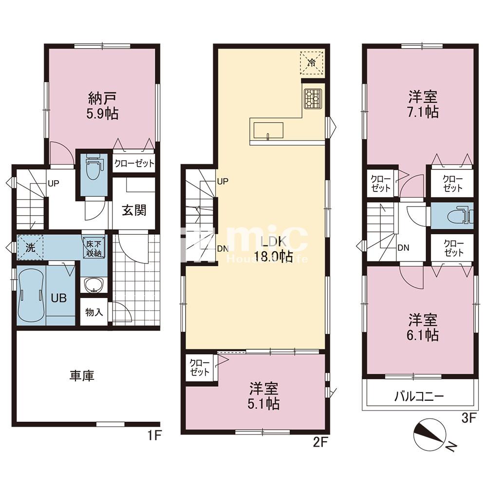 横浜市港南区大久保3丁目【8号棟】