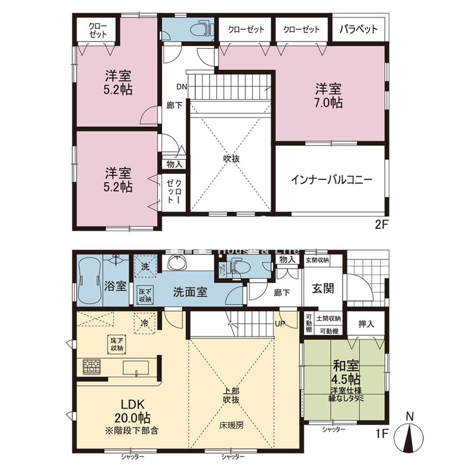横浜市栄区野七里1丁目【1号棟】