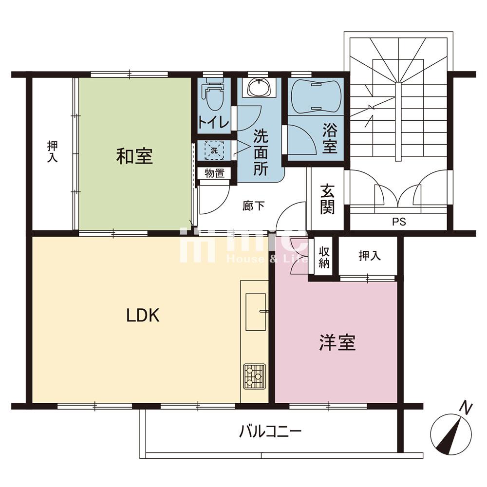 港南台めじろ団地22号棟