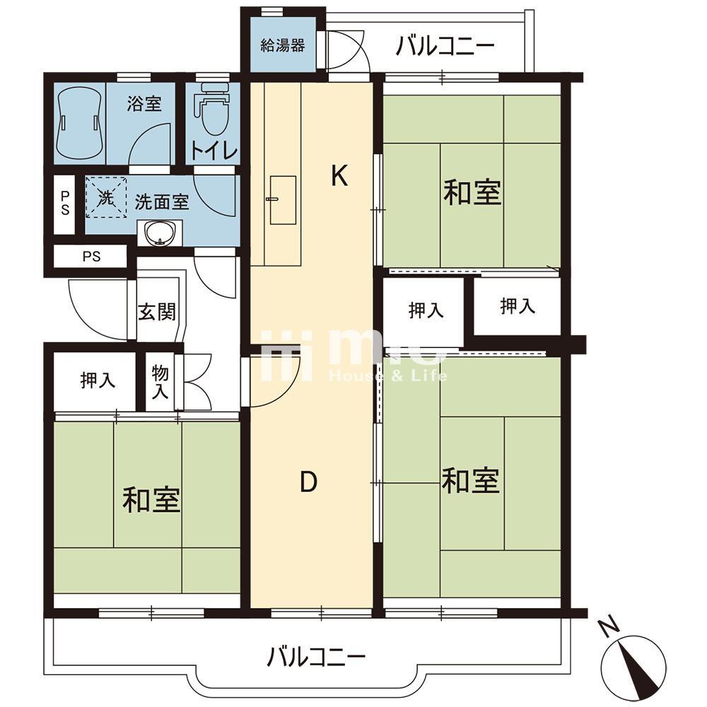 港南台つぐみ団地21号棟