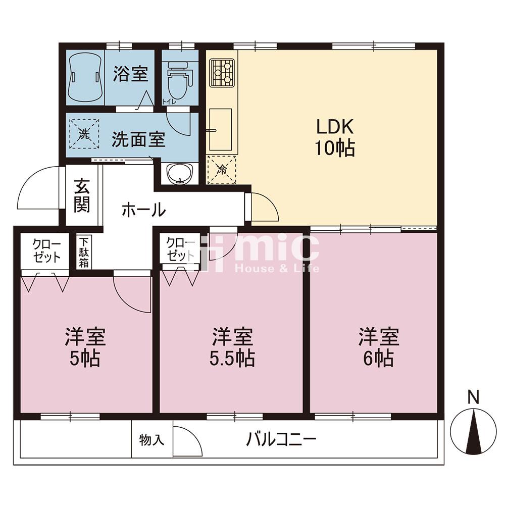 上郷西ヶ谷ハイツ(団地)10号棟