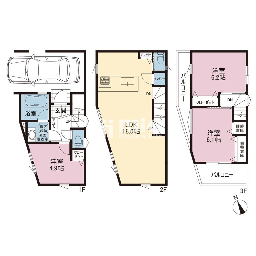 横浜市港南区野庭町【2号棟】