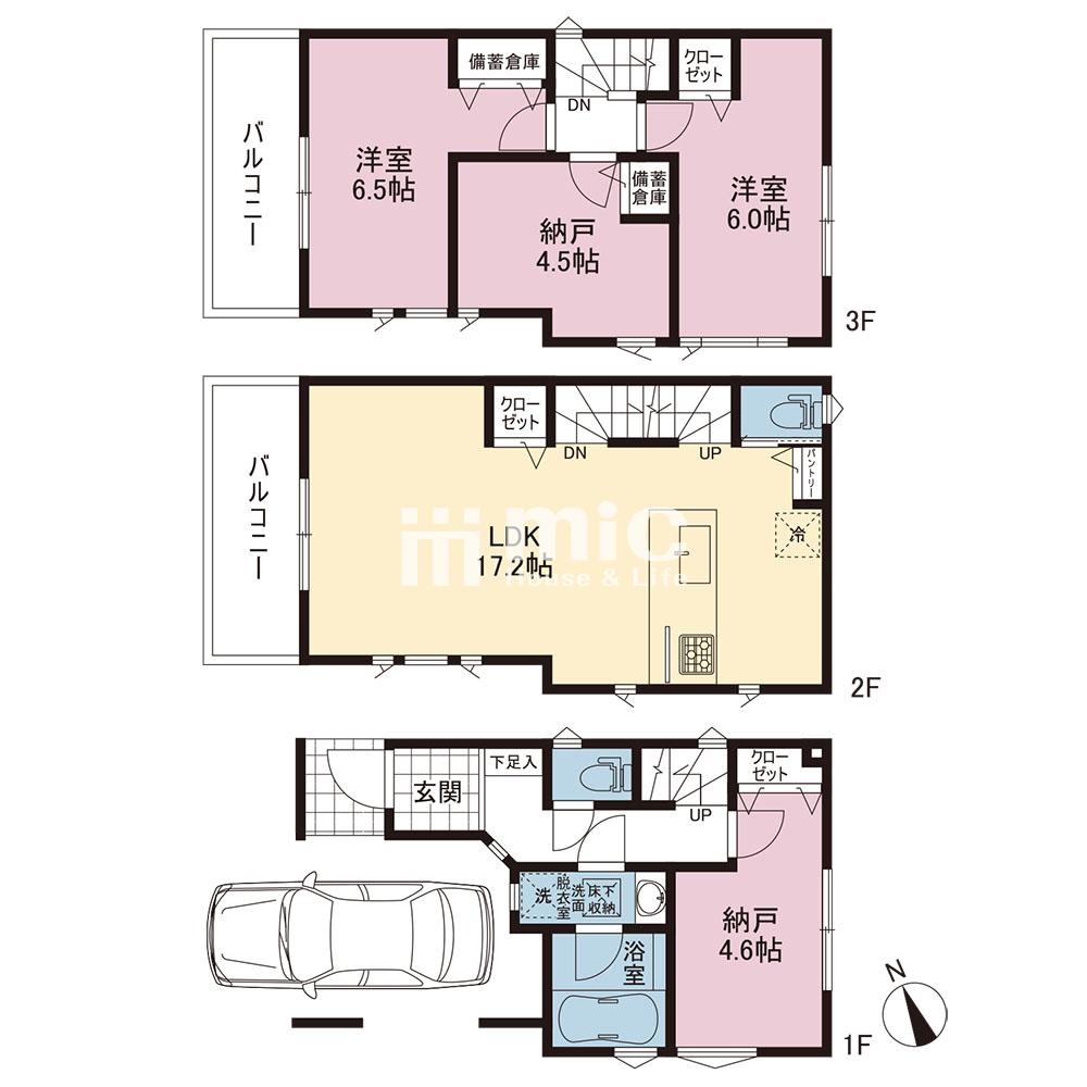 横浜市港南区野庭町【4号棟】