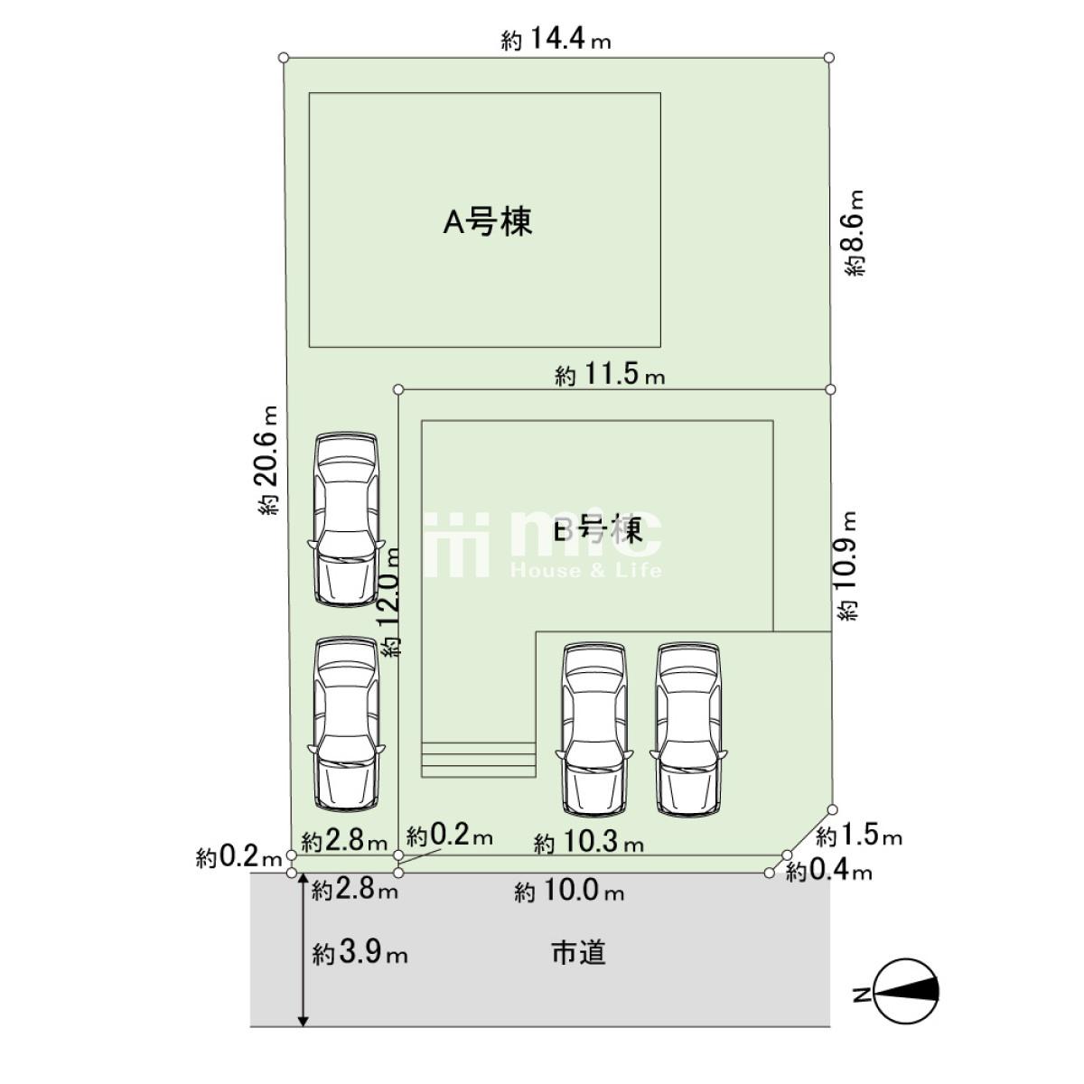 横浜市都筑区東山田町【A号棟】