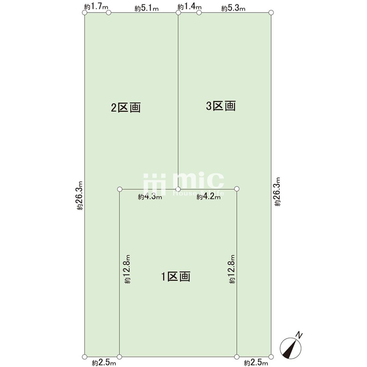 横浜市磯子区洋光台3丁目【3区画】