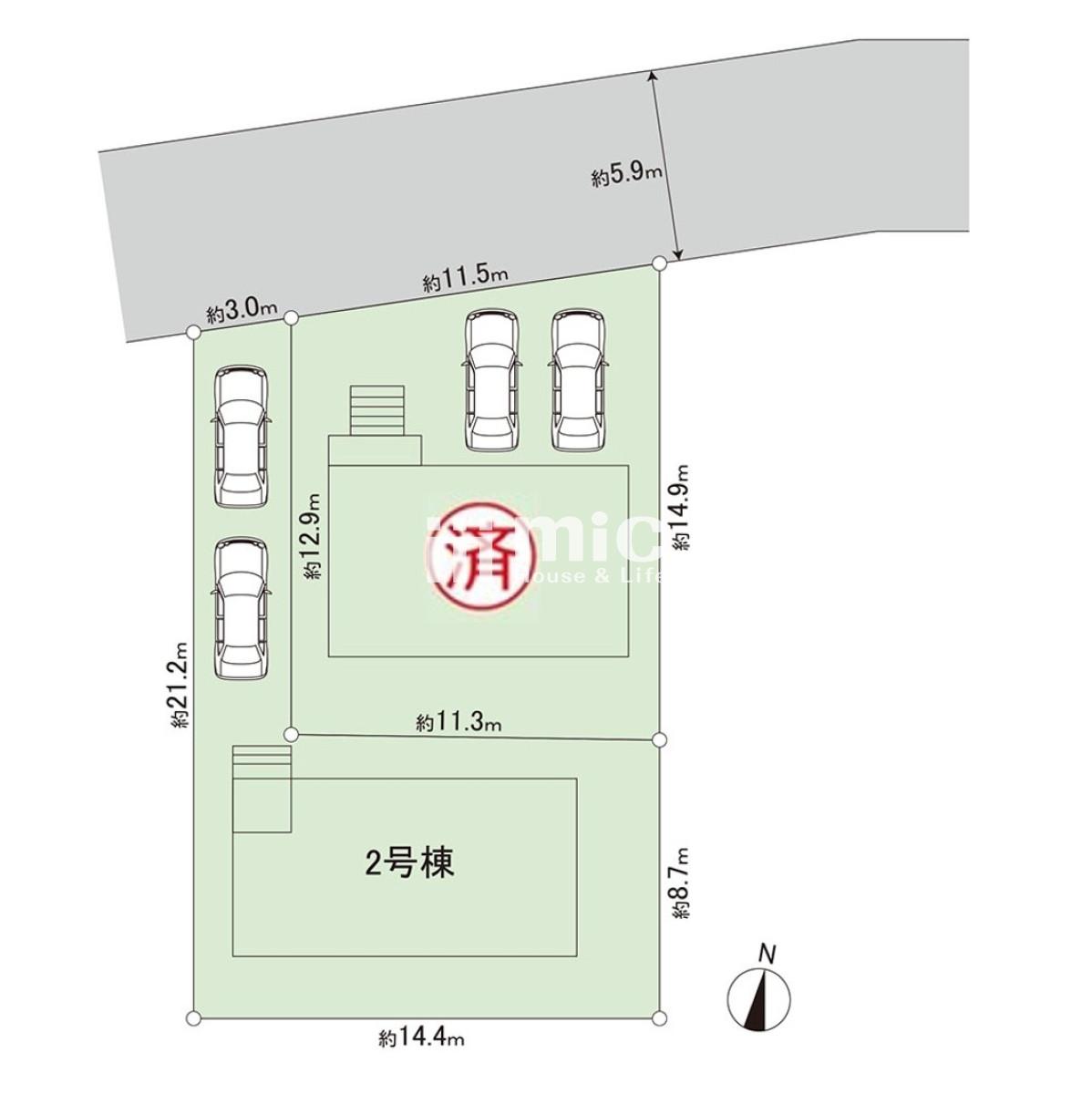 横浜市磯子区洋光台4丁目【2号棟】