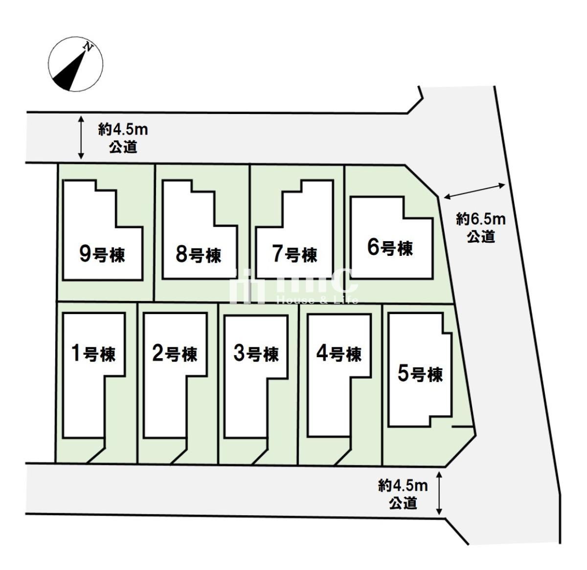 横浜市南区別所中里台【5号棟】
